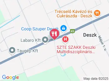 Buffalo StreetFood Deszk a térképen