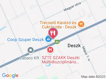 Hargita Söröző & Gyorsétterem Deszk a térképen