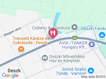 Vár Bár Deszk a térképen