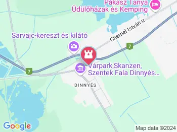 Dinnyési Templomkert Hagyományőrző Turisztikai Központ Dinnyés a térképen