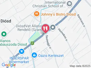 Pizza SOS Diósd a térképen