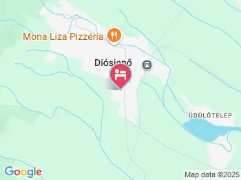 Éva Vendégház Diósjenő a térképen