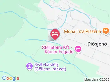 Magdi Vendégház Diósjenő a térképen
