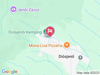 Play Wellness Panzió Diósjenő a térképen