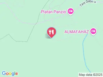 Báró Eötvös Loránd Turistaház étterme Dobogókő a térképen