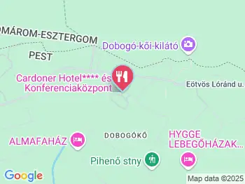 Walden Hotel Dobogókő étterme Dobogókő a térképen