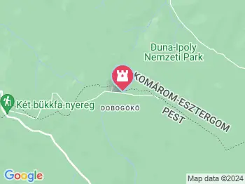 Zsivány-körút Dobogókő a térképen