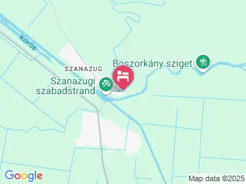 Fater Motel Doboz a térképen