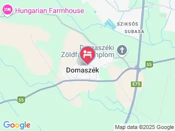 Csoda Apartman Domaszék a térképen