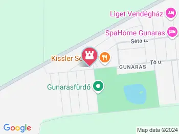 Fürdőző Gúnár Dombóvár a térképen