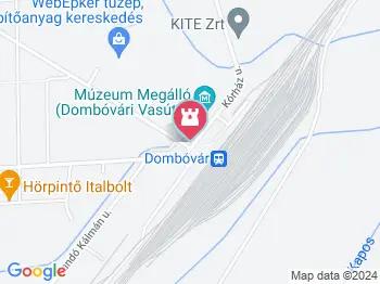 Múzeum Megálló Dombóvár a térképen