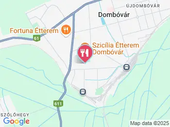 Szicilia Étterem és Pizzéria Dombóvár a térképen