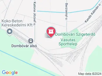 Szigeterdő Dombóvár a térképen