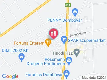 Szigethy Sütöde & Cukrászda Dombóvár a térképen