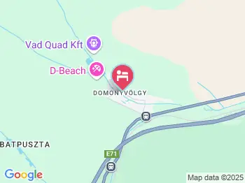 Völgykastély Panzió Domonyvölgy a térképen