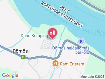 Luis Vendéglő Dömös a térképen