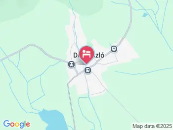 Bakos Vendégház Domoszló a térképen