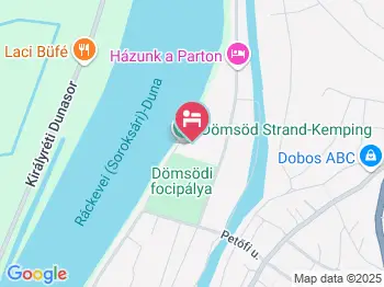 Dömsöd Strand-Kemping Dömsöd a térképen