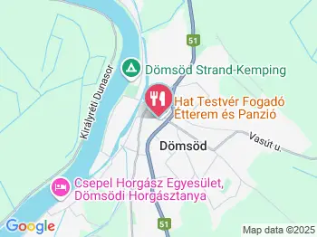 Fogadó a hat testvérhez Dömsöd a térképen