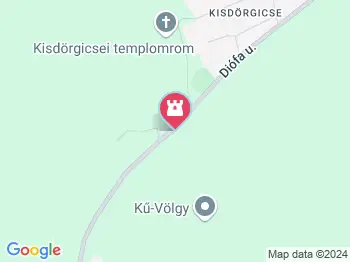 Kőhíd Dörgicse a térképen