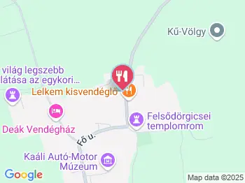 Pántlika Porta Dörgicse a térképen