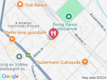 Don Rico Dorog a térképen