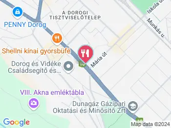 Édes Anna Cukrászda Dorog a térképen