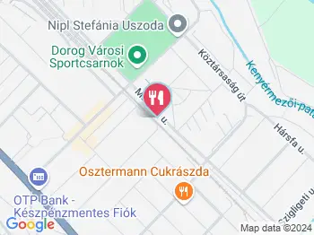 Elvis Étterem Dorog a térképen