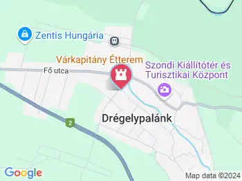 Apródok útja tanösvény Drégelypalánk a térképen