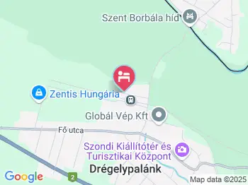 Ipoly Vendégház Drégelypalánk a térképen