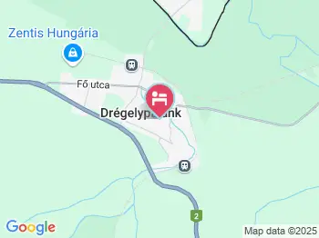 Kövirózsa Vendégház Drégelypalánk a térképen