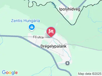 Lila Akác Vendégház Drégelypalánk a térképen