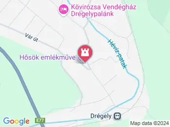 Szent Vendel kápolna Drégelypalánk a térképen