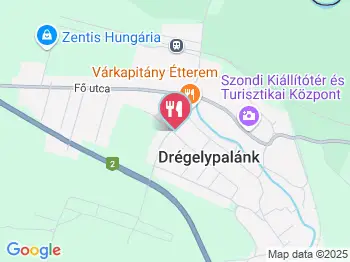 Várkapitány Étterem Drégelypalánk a térképen