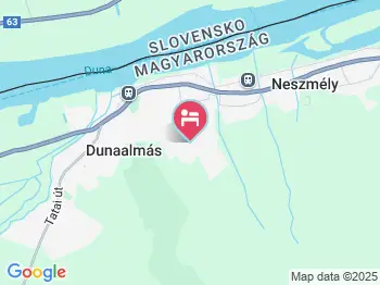 Vadvirág Panzió Dunaalmás a térképen