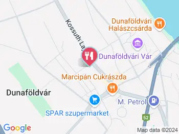 Anikó Rétesei Dunaföldvár a térképen