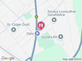 Autós Motel Étterme Dunaföldvár a térképen