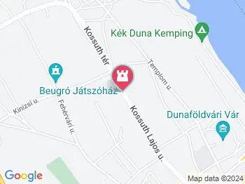 Beszédes József-szobor Dunaföldvár a térképen