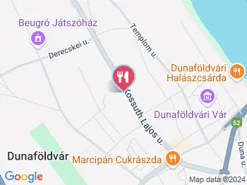 Bikácsi Húsbolt Dunaföldvár a térképen