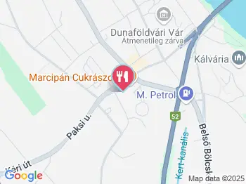 Centrum Étterem Dunaföldvár a térképen