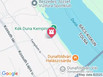 Dunaföldvári Gyógy- és Strandfürdő Dunaföldvár a térképen