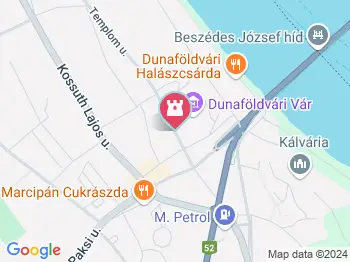 Fafaragó Galéria Dunaföldvár a térképen