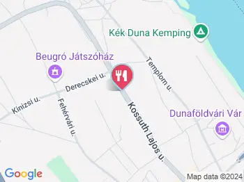 Földvári Borház Dunaföldvár a térképen