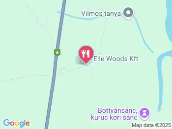 Kerék Csárda Dunaföldvár a térképen