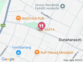 Bohém Szakácsok Ételbár Dunaharaszti a térképen