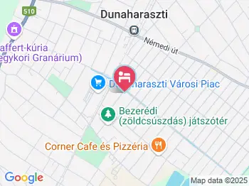 Caminó Panzió Dunaharaszti a térképen