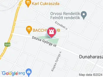 I. & II. világháborús emlékmű Dunaharaszti a térképen