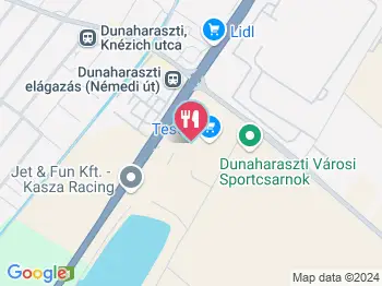 Kentucky Fried Chicken Dunaharaszti a térképen