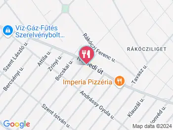 Pizza Best Ételbár Dunaharaszti a térképen