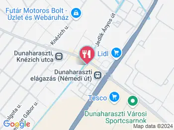 Prémium Döner Kebab House Dunaharaszti a térképen